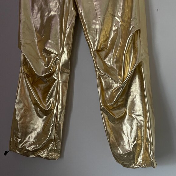Metallic Gold Pants - Picture 7 of 9